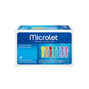 Ascensia Microlet Βελόνες Μέτρησης Σακχάρου 25τεμ.