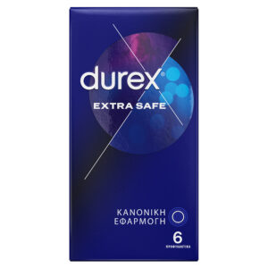 Durex Extra Safe Κανονική Εφαρμογή 6τεμ