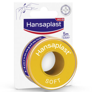 Hansaplast Ταινία Στερέωσης Soft 5m x 2,5cm