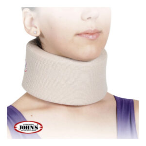 John's Κολάρο Αυχένος Μαλακό Wrap Around One Size Χρώμα Μπέζ 15076