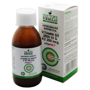 Doctor's Formulas Vitamin D3 2500iu +K2 200mcg 150ml