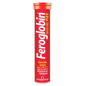 Vitabiotics Feroglobin Fizz Γεύση Πορτοκάλι 20 αναβράζοντα δισκία