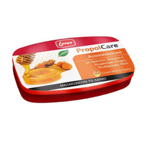 Lanes PropolCare  με γεύση Μέλι & Λεμόνι 54gr