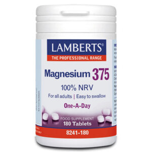Lamberts Magnesium 375mg 180 tabs