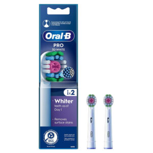 Oral B Ανταλλακτικά Pro 3D White 2τμχ