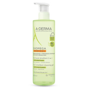 A-Derma Exomega Control Gel Lavant Emollient 2en1 500ml