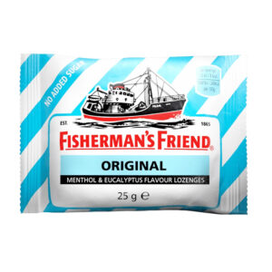 Fisherman's Friend Original Καραμέλες με Γεύση Μινθόλης & Ευκαλυπτου Χωρίς Ζάχαρη 25g