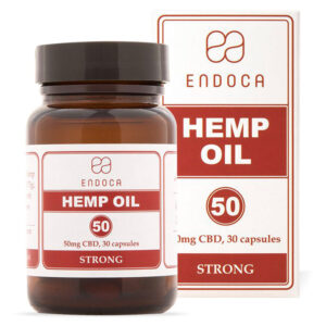 Endoca Κάψουλες Hemp Oil 1500mg CBD 30caps των 50mg