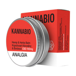 KannaBio Κηραλοιφή Κάνναβης ANALGIA 30ml