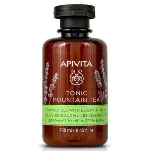 Apivita Tonic Mountain Tea Shower Gel με Αιθέρια Έλαια 250ml