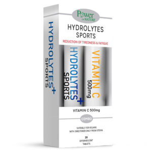 Power Health Promo Pack Hydrolytes Sports Stevia 20eff.tabs & Vitamin C 500mg 20eff.tabs