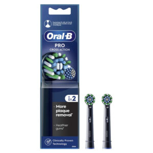 Oral B Ανταλλακτικά Pro Cross Action Black 2τμχ