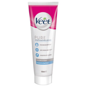 Veet Pure Αποτριχωτική Κρέμα για Ευαίσθητη Επιδερμίδα 100ml