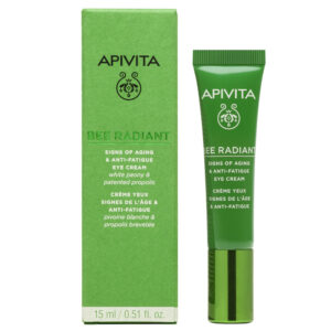 Apivita Bee Radiant Κρέμα Ματιών για Σημάδια Γήρανσης & Ξεκούραστη Όψη 15ml
