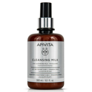 Apivita Γαλάκτωμα Καθαρισμού 3 σε 1 για Πρόσωπο & Μάτια με Xαμομήλι & Mέλι 300ml