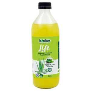 Kaloe Gel Αλόης Πράσινο Τσάϊ & Λουίζα 1000ml