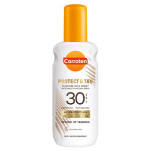 Carroten Protect & Tan Suncare Milk Spray SPF30 200ml
