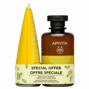 Apivita Promo Pack Frequent Use Gentle Daily Shampoo 250ml & Conditioner 150ml