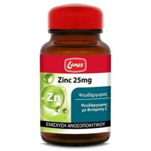 Lanes Zinc 25mg 30caps