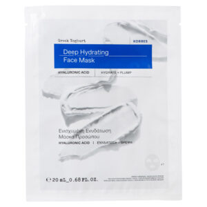 Korres Greeek Yoghurt Υφασμάτινη Μάσκα Προσώπου για Ενισχυμένη Ενυδάτωση & Θρέψη 20ml