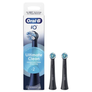 Oral B iO Ανταλλακτικά Ultimate Clean Black 2τεμ
