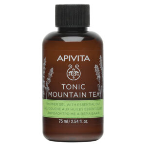 Apivita Tonic Mountain tea Shower Gel 75ml