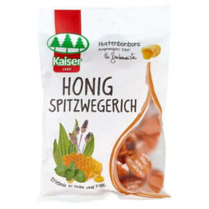 Kaiser Honig Spitzwegerich Καραμέλες με Μέλι & Πεντάνευρο 90gr
