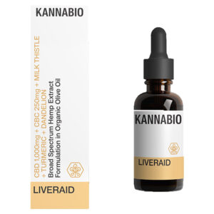 Kannabio LiverAid CBD+CBC+Adaptogens (1,250mg/10ml)