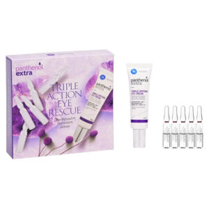 Panthenol Extra Promo Pack Triple Action Eye Rescue με Triple Defense Eye Cream 25ml & Dark Circles Rescue 5amps