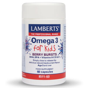 Lamberts Omega 3 for Kids Berry Bursts 60caps
