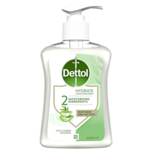 Dettol Hydrate Liquid Hand Wash Aloe & Bamboo 250ml