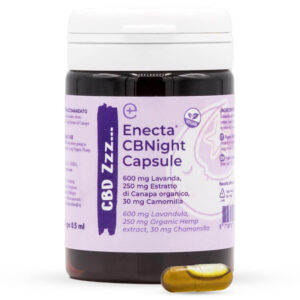 Enecta CBNight Κάψουλες CBD & CBN για ύπνο 30caps