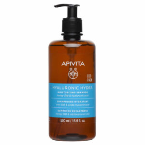 Apivita Hyaluronic Hydra Moisturizing Shampoo με Μέλι StB & Υαλουρονικό Οξύ 500ml