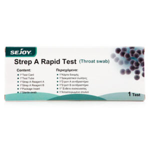 Sejoy Strep A Rapid Test - Τεστ Στρεπτόκοκκου Α 1τμχ