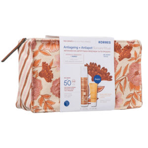 Korres Promo Pack Αντηλιακή Κρέμα Προσώπου Κόκκινο Σταφύλι Antiageing Antispot με Χρώμα SPF50 50ml & ΔΩΡΟ Black Pine Primus Day Cream 20ml