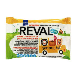 Intermed Reval School Bus Antibacterial Hand Towels 10τμχ