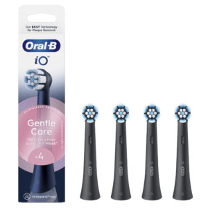 Oral B iO Ανταλλακτικά Gentle Care Black 4τεμ