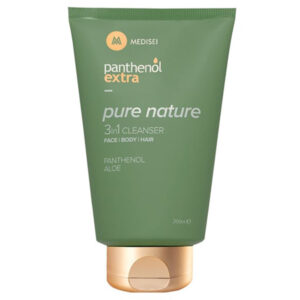 Panthenol Extra Pure Nature 3in1 Cleanser Face Body Hair 200ml