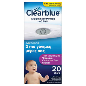 Clearblue Ψηφιακό Τεστ Ωορρηξίας 20τμχ