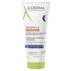 A-Derma Exomega Control Creme Nuit Emolliente Reparatrice 200ml