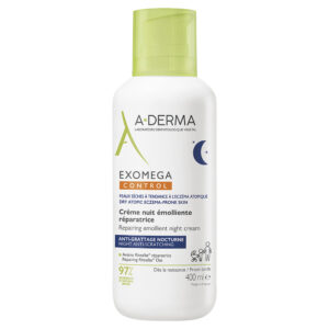 A-Derma Exomega Control Creme Nuit Emolliente Reparatrice 400ml