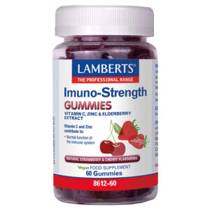 Lamberts Immuno-Strength Gummies με Φυσική Γεύση Κεράσι και Φράουλα 60τμχ