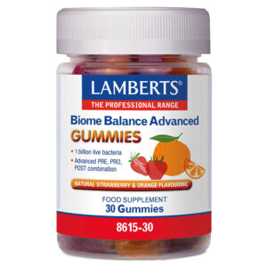 Lamberts Biome Balance Advanced Gummies με Φυσική Γεύση Πορτοκάλι και Φράουλα 30τμχ