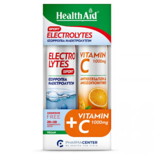 Health Aid Promo Pack Electrolytes Sport 20eff.tabs + Vitamin C 1000mg Πορτοκάλι 20eff.tabs
