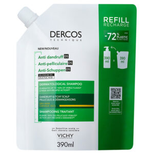 Vichy Dercos Shampoo Antipelliculaire Sec Refill Recharge 390ml