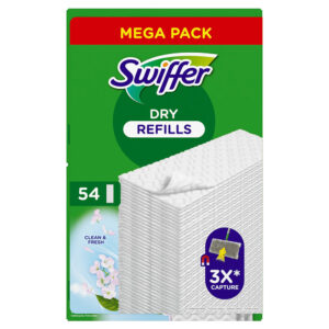 Swiffer Ανταλλακτικά Στεγνά Πανάκια για Πάτωμα 54τμχ