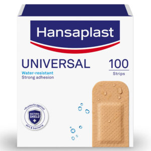 Hansaplast Universal Family Pack Water Resistant Wide Strips 30x72mm 100 strips