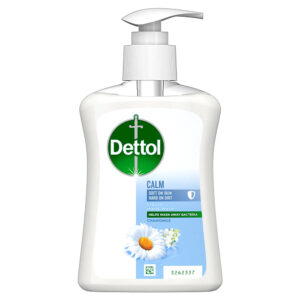 Dettol Gentle Liquid Antibacterial Hand Wash Chamomile & Cotton Flower 250ml