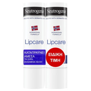 Neutrogena Norwegian Formula Lip Care Stick 4,8gr 1+1 σε Ειδική Τιμή