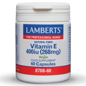 Lamberts Vitamin E 400iu Natural 60caps